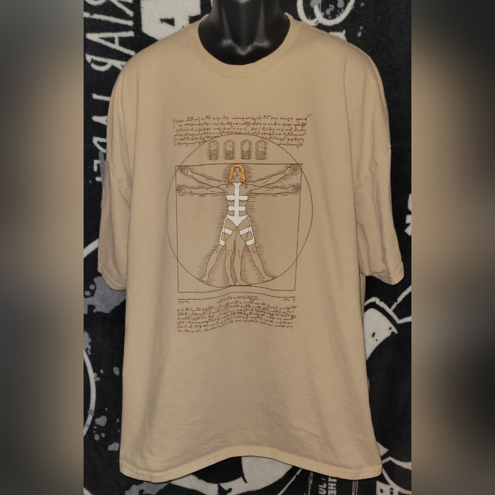 Teefury-Vitruvian Leeloo-Size 3XL
